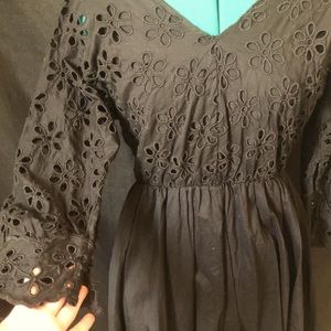 Lovely lace v-neck dress